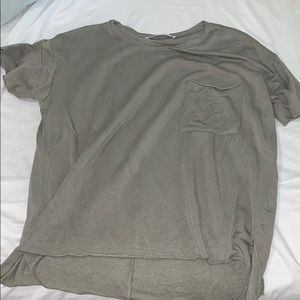 Cute olive green tee